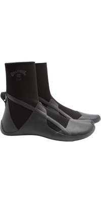2025 Billabong Absolute 5mm Split Toe Wetsuit Boots ABYWW00110 - Black Hash