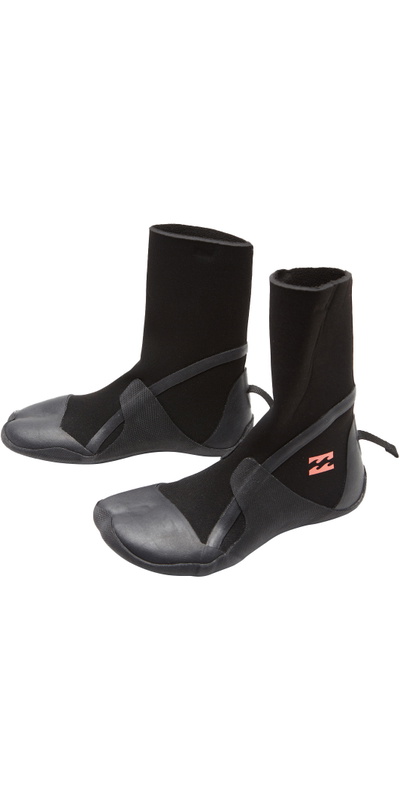 Billabong Womens Synergy 3mm Hidden Split Toe Wetsuit Boots