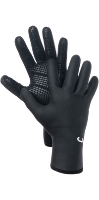 2026 C-Skins Session 3mm Neoprene Gloves C-GLSE3 - Black