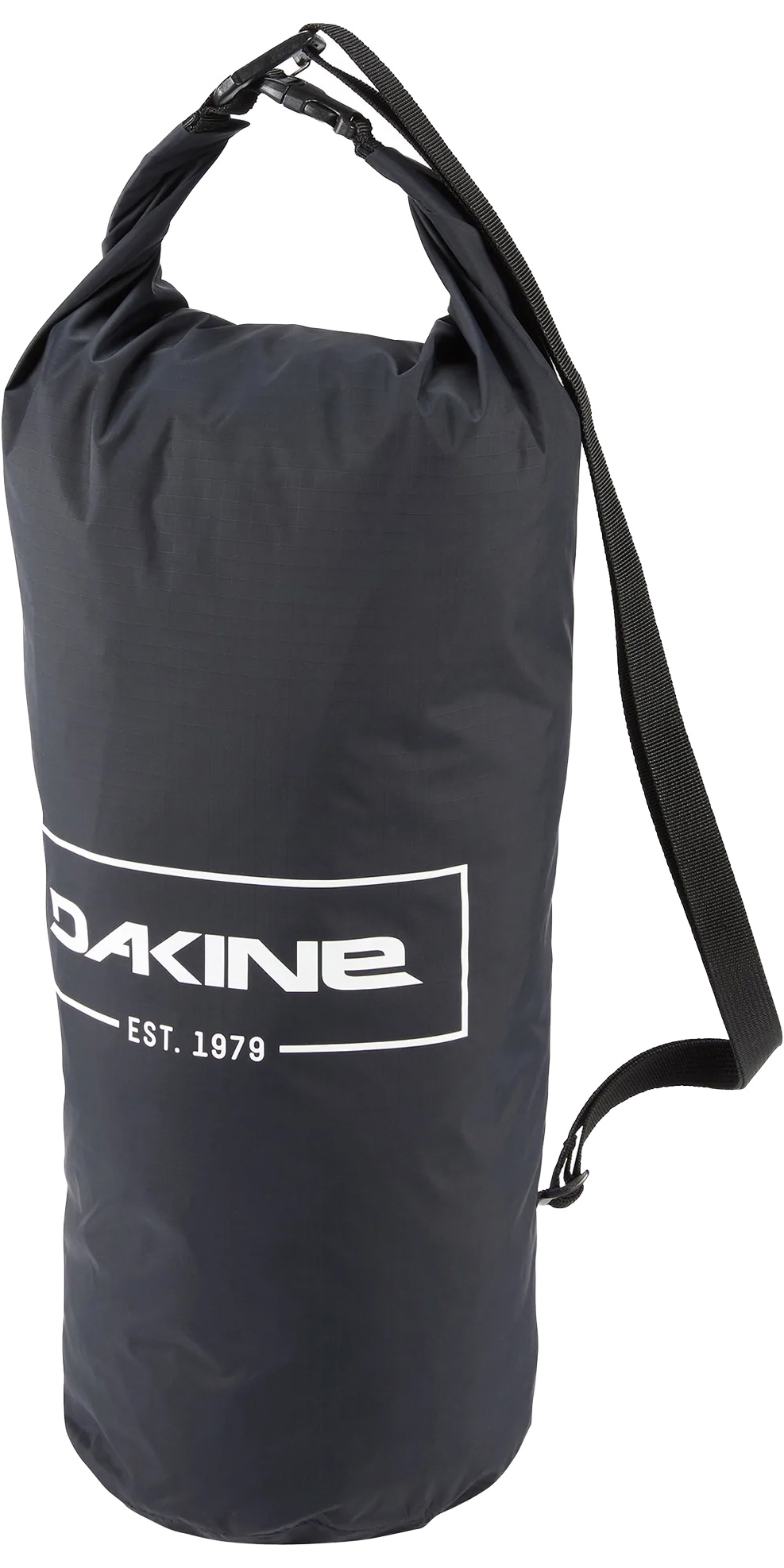 Dakine Sacca Stagna Rolltop Packable 20L In CORDURA Nero - Borsa Impermeabile IPX4 Per Muta, Sport Acquatici E Viaggio