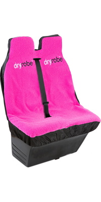 2026 Dryrobe Double Car Seat Cover DRDCSC - Black / Pink