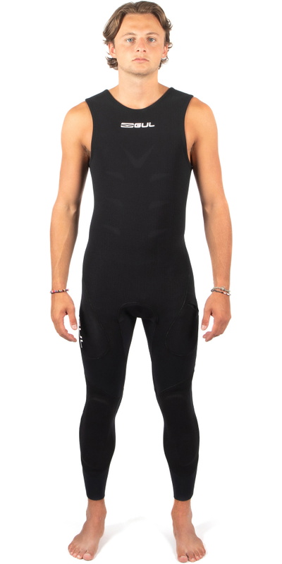 GUL Mens Code Zero 3/2mm GBS Long John Wetsuit -Black