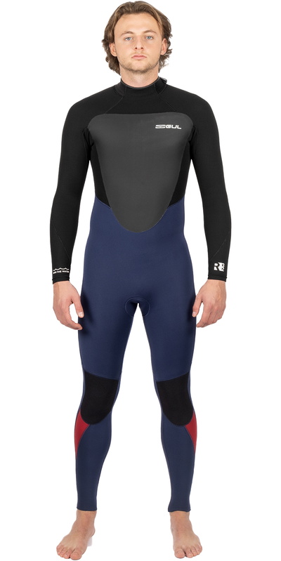 GUL Mens Response 3/2mm GBS Back Zip Wetsuit