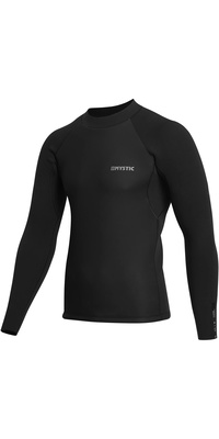 2026 Mystic Mens Star 2mm Long Sleeve Surf Top 35001.230171 - Black