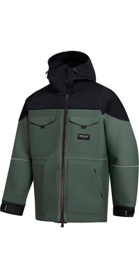2026 Mystic Mens Vortex 3/2mm Neoprene Jacket 35017.230360 - Dark Olive