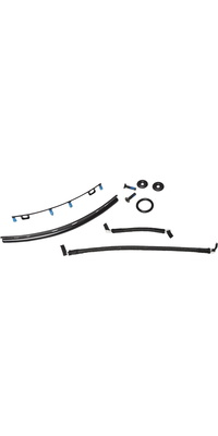 2026 Mystic Stealth Bar Gen 3 Surf Rope Kit 35009.230078 - Black