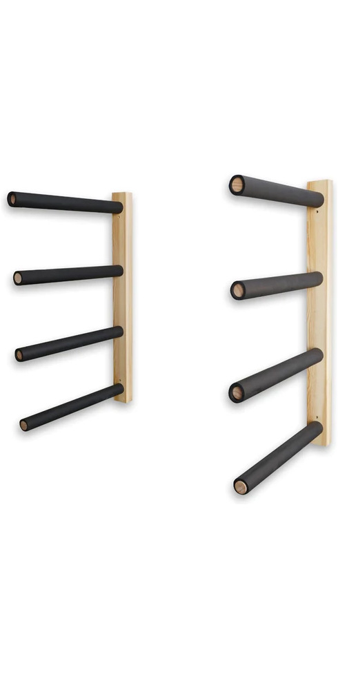 Northcore Surfboard-Rack Double – Robustes Wandregal Für 2 Boards Inkl. EVA-Polsterung & Montagematerial Northcore Surfboard-Rack Double – Robustes Wandregal Für 2 Boards Inkl. EVA-Polsterung & Montagematerial