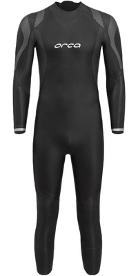 2026 Orca Mens Zeal Perform Open Water Swim Back Zip Wetsuit NN2F0501 - Black