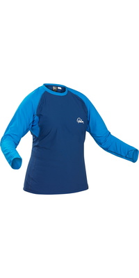 2026 Palm Womens Helios Long Sleeve Thermal Top 12820 - Ocean Navy