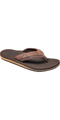2026 Reef Mens Cushion Dawn Flip Flops CI5743 - Brown