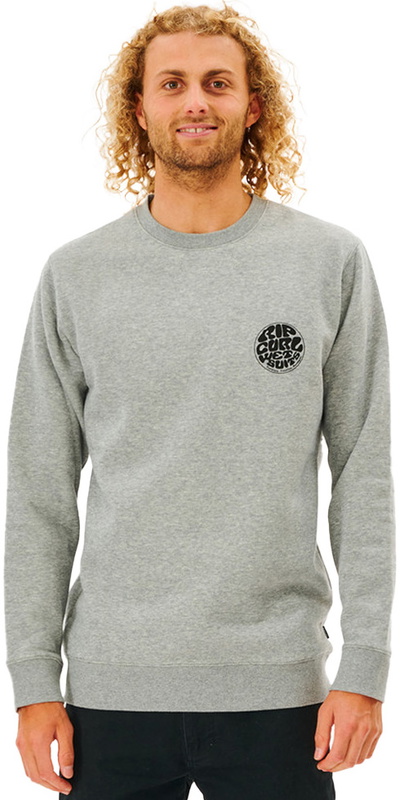 Rip Curl Mens Wetsuit Icon Crew Fleece Jumper