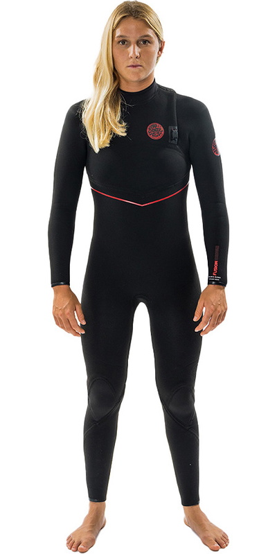 Rip Curl Feminino Flashbomb Fusion 4/3mm Zip Free Wetsuit