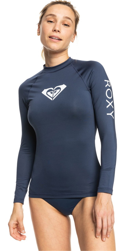 Roxy Womens Whole Hearted Long Sleeve Rash Vest