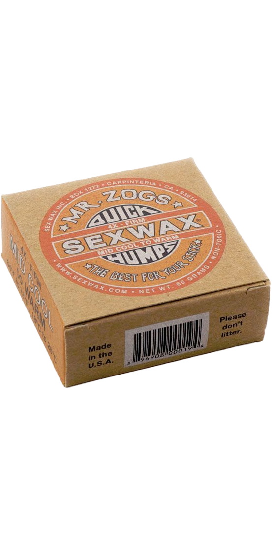 Sex Wax Quick Humps 3er Pack - Surfwachs Mit Temperaturauswahl