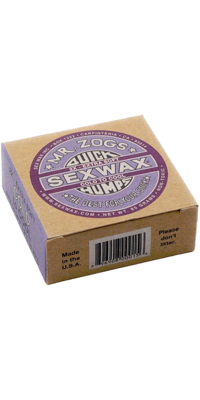 Sex Wax Quick Humps Cool to Cold Surf Wax