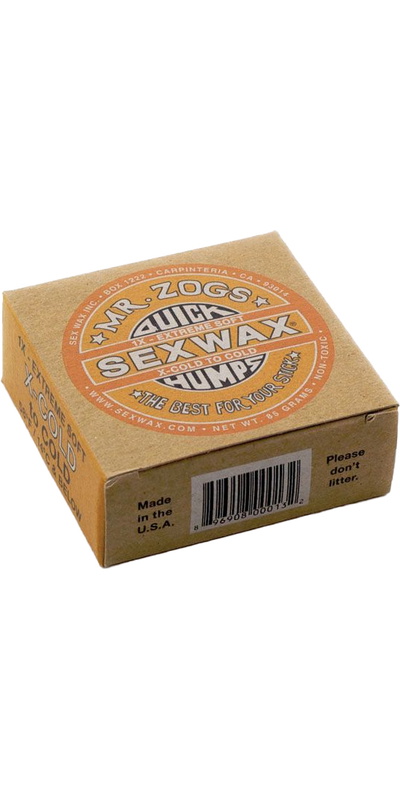 Sex Wax Quick Humps X-cold To Cold Surf Wax