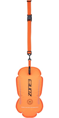 2026 ZONE3 Recycled Swim Safety Buoy / Tow Float SA23RSBTF113 - Hi-Vis Orange