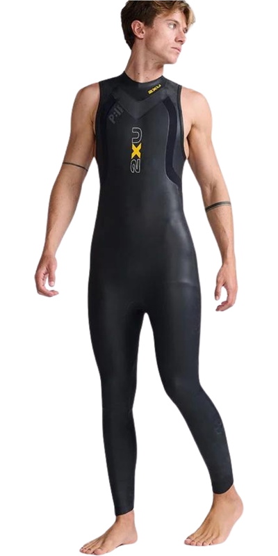 2XU Hommes Propel P:1 Sleeveless Swim Combinaison Néoprène