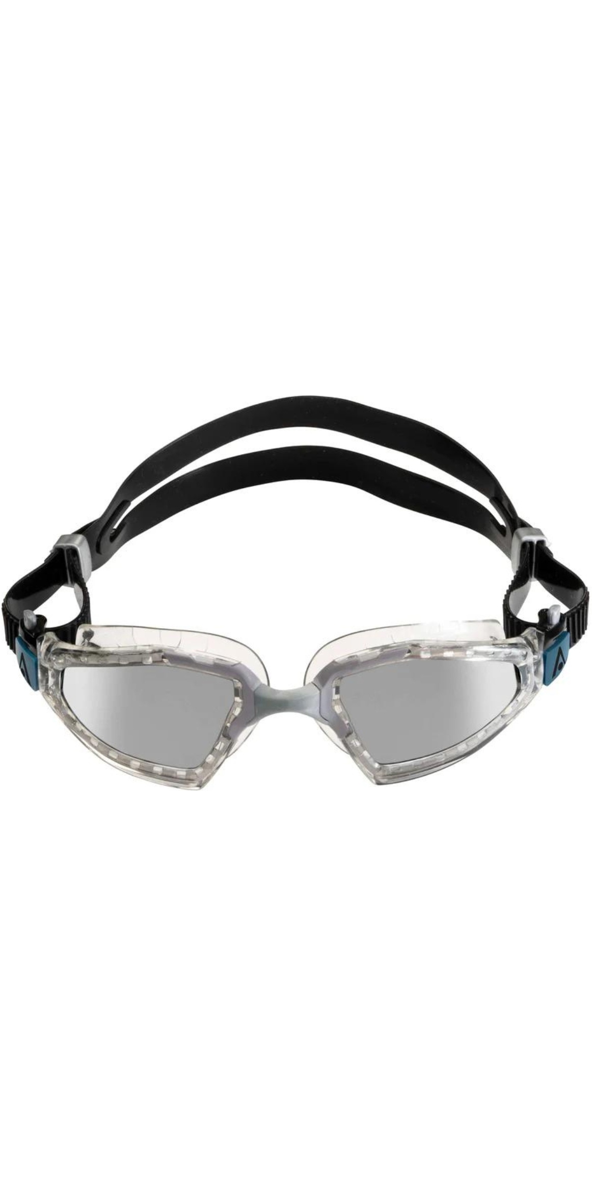 2025 Aquasphere Kayenne Pro Swim Goggles EP3210010LMS - Silver Titanium ...