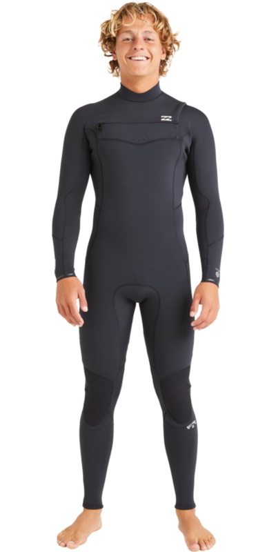 Billabong Da Uomo Absolute Natural 5/4mm Chest Zip Muta