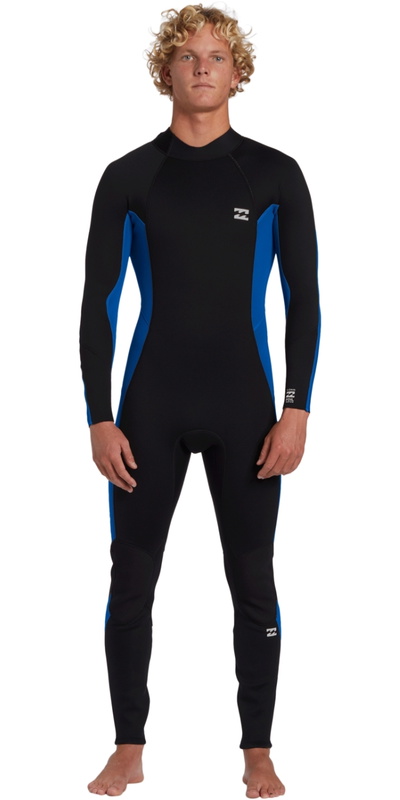 Billabong Mens Foil 4/3mm Back Zip Wetsuit