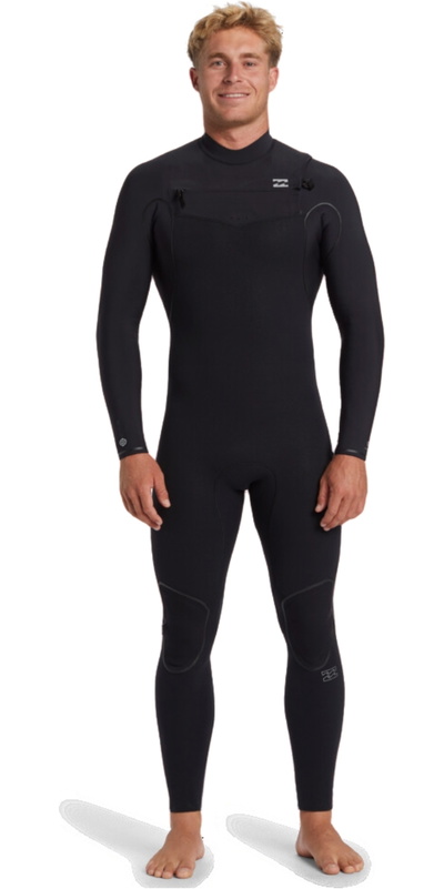 Billabong Mens Furnace Natural 5/4mm Chest Zip Wetsuit
