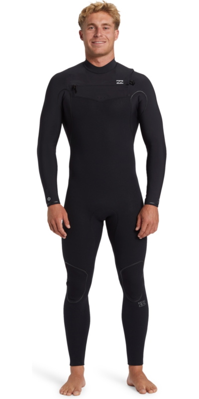 Billabong Heren Furnace Natural 3/2mm Borst Ritssluiting Wetsuit