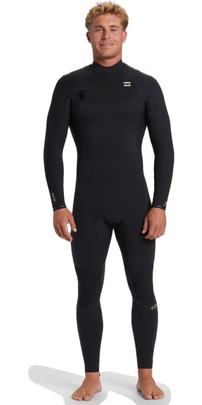 Billabong Mens Revolution Natural 5/4mm Chest Zip Wetsuit