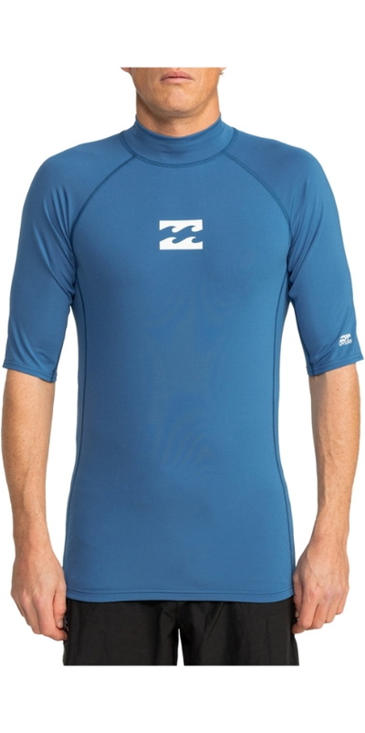 Billabong Mens Wave All Day Short Sleeve Rash Vest