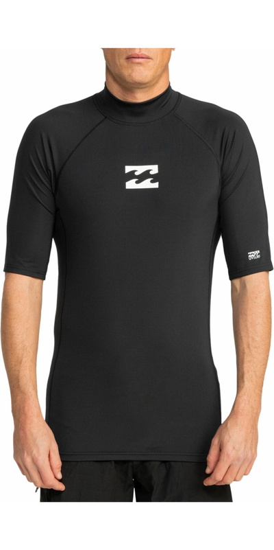 Billabong Mens Waves All Day UV50 Short Sleeve Rash Vest
