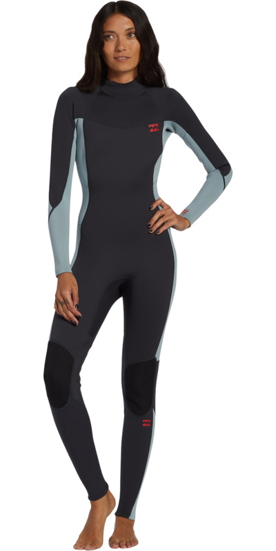 Billabong Womens Foil 4/3mm Back Zip Wetsuit