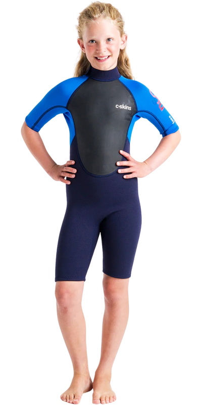 C-Skins Junior Element 3/2mm Back Zip Shorty Wetsuit