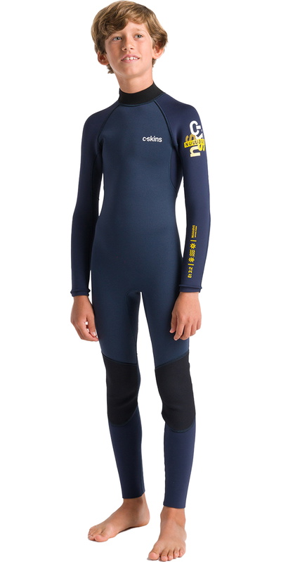C-Skins Junior NuWave Element 3/2mm Back Zip Neopreno