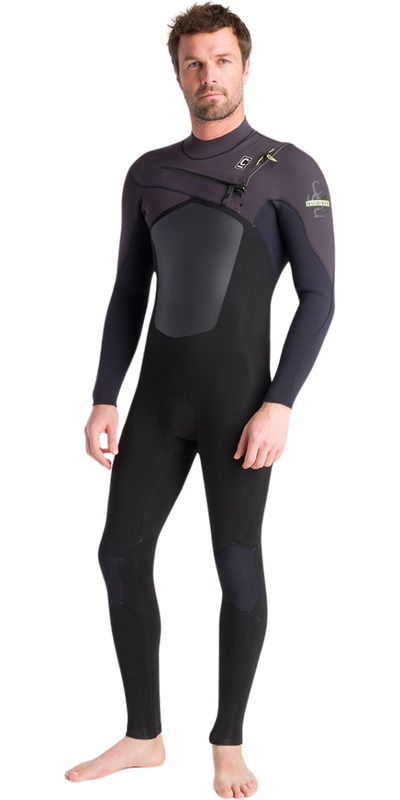 C-Skins Mens NuWave ReWired 4/3mm Chest Zip Wetsuit