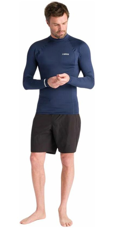 C-Skins NuWave UV Basics Langærmet Lycravest Til Herrer