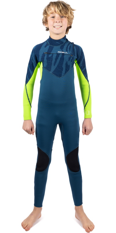 GUL Junior Response Echo 3/2mm Chest Zip Neopreno