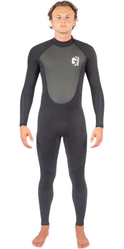 GUL Mens G-Force 3mm Back Zip Flatlock Wetsuit