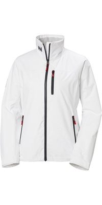 2025 Helly Hansen Womens Crew Midlayer Sailing Jacket 34449 - White