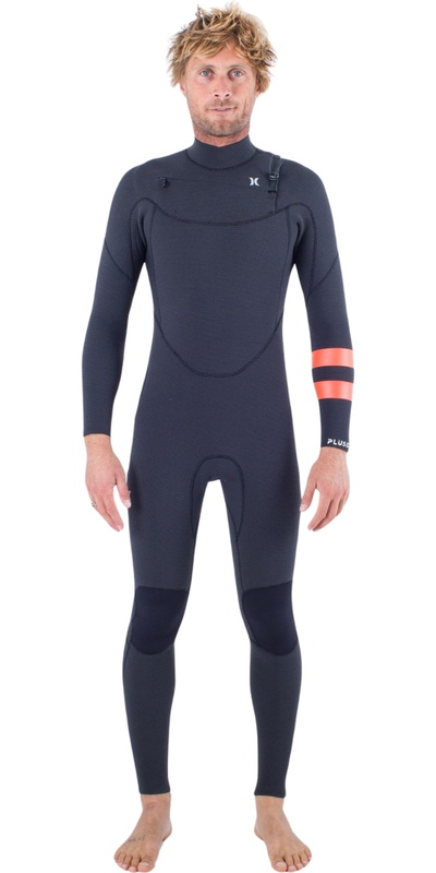 Hurley Mens Plus 5/3mm Chest Zip Wetsuit