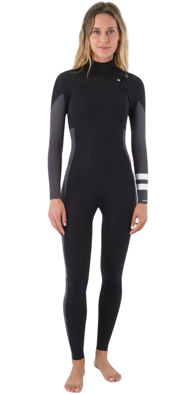 Hurley Womens Advant 4/3mm Chest Zip Wetsuit