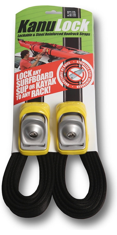 KanuLock 4.0m / 13ft Lockable Tiedown Set