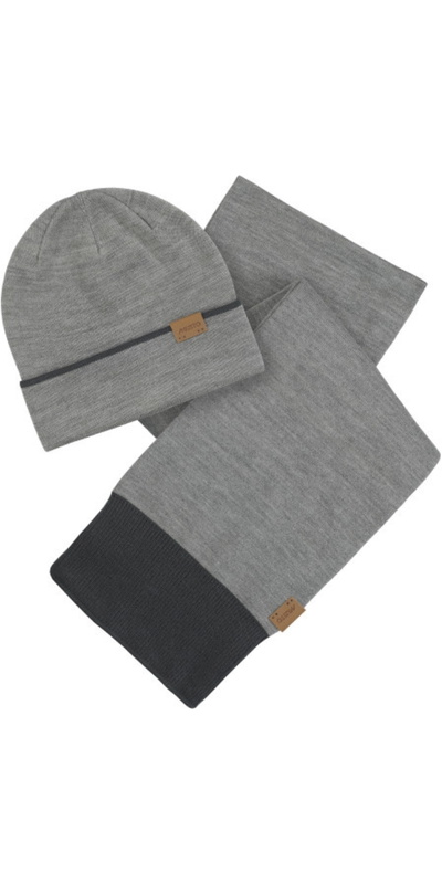 Musto Tipped Beanie & Scarf Set