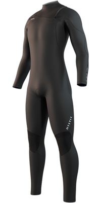 Muta Mystic Brand 3/2 Zip Schiena Uomo – Nero – Full Suit 2021 Con Ginocchiere Hex-Tech