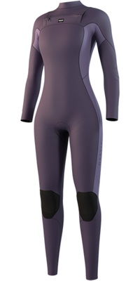 2026 Mystic Womens Haven 3/2mm Chest Zip Wetsuit 35000.250047 - Purple