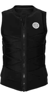 2026 Mystic Womens Juice Front Zip Wake Impact Vest 35005.240221 - Black