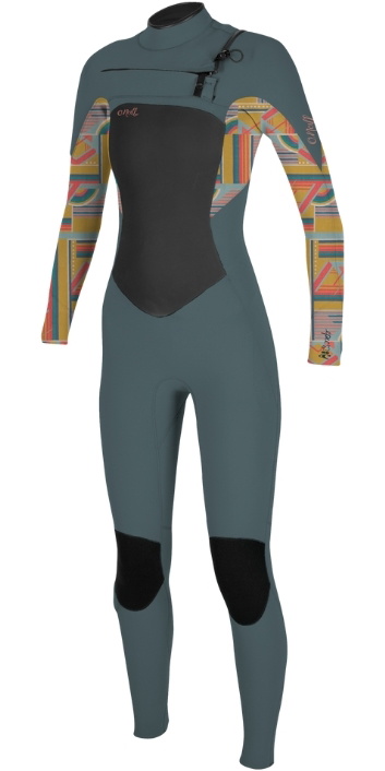 O'Neill Womens Epic 4/3mm Chest Zip Wetsuit