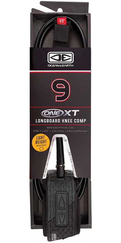 Ocean and Earth 9FT Longboard Knee Comp Premium One-XT Surf Leash