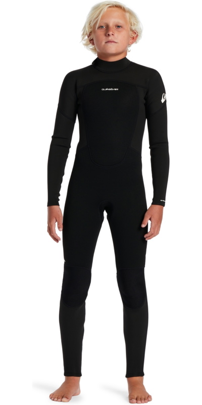 Quiksilver Junior Prologue 3/2mm Rug Ritssluiting Flatlock Wetsuit