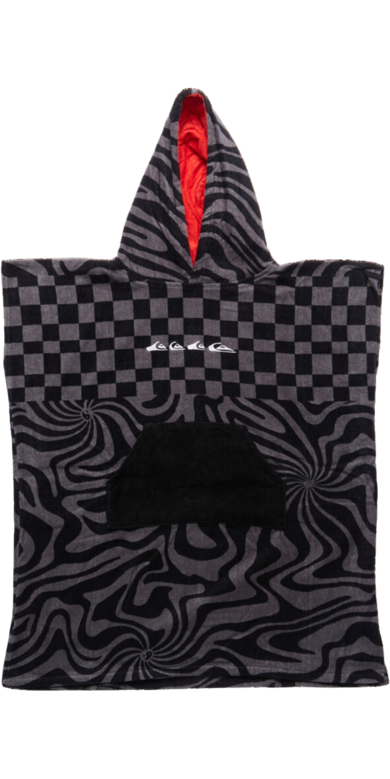 2024 Quiksilver Junior Hooded Towel Changing Robe / Poncho AQBAA03033 ...