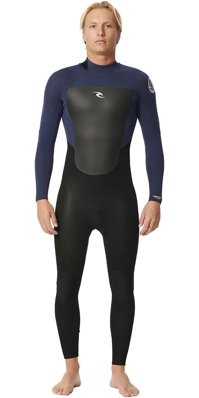 Rip Curl Männer Omega 3/2mm Rückenreißverschluss Neoprenanzug